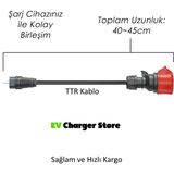 Elektrikli Araç Şarj Cihazı Trifaze Monofaze Dönüştürücü - Ev Tipi Priz Için - EVchrgr21635871