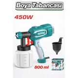 Elektrikli Boya Tabancası 2.5 mm Ağız Yüksek Basınçlı Profesyonel Boya Püskürtme Makinesi 450 W