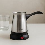 Elektrikli Cezve Türk Kahvesi 500 ml 6 Fincan Çelik - Çok Renkli