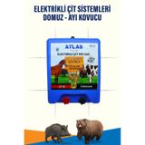 Elektrikli Çit Cihazı 30.000 Volt Şoklama Gece Gündüz Sensörlü