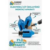 Elektrikli Çit İzolatör Sıkma Ve Sökme Aparatı Matkap Uyumlu Uç (3'Lü)