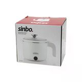ELEKTRİKLİ FONKSİYONLU PİŞİRİCİ ÇELİK TENCERE 800ML 400W BUHARDA PİŞİRME APARATI CAM KAPAK SCO-5043 (5250)