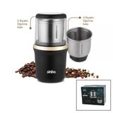 Elektrikli Gold Kahve - Baharat Öğütücü Makine 2Pcs Çelik Öğütme Hazne=2 Biçakli - 4 Biçakli 100Gr Hazne 200W Scm-2982 (5047)