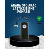 Elektrikli Hava Kompresörü Type-C Usb Şarjlı Çok Fonksiyonlu Lastik Pompası Mir90524252