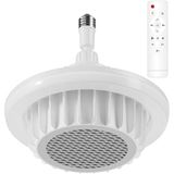 Elektrikli Isıtıcı Fan Lamba, 600W Güçlü Isıtma, Uzaktan Kumandalı, 3 Farklı Renk Aydınlatma, Standart E27 Tip Duy Uyumlu, Zamanlayıcılı Kapanma, Ev Ofis İş Yeri İçin Isıtıcı Fan Led Tavan Lambası