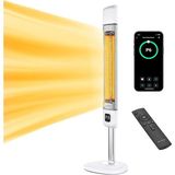 Elektrikli Isıtıcı Smart-Fr Akıllı Karbon Infrared Su Geçirmez IP55 2500W Lxv-Smart-Fr-Whıte