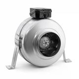 Elektrikli Kanal Tipi Metal Radyal Fan 125 Mm 80 W Aspiratör Havalandırma Fanı Kirli Hava Tahliye