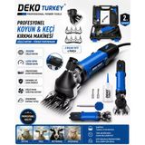 Elektrikli Koyun Kırkma Makinesi 3000W 4200 Rpm Keçi Büyükbaş Küçükbaş Hayvan Kırpma Seti Çantalı
