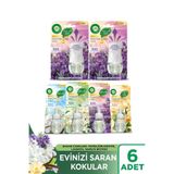 Elektrikli Oda Kokusu Set (2 KIT Lavanta + 4 Çeşit Yedek)