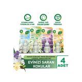 Elektrikli Oda Kokusu Yedek Şişe 4 Lü Set (1 BAHAR -1 TEMİZLİK -1 LAVANTA-1 VANİLYA)