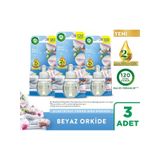 Elektrikli Oda Kokusu Yedek Şişe Beyaz Orkide 3x19 Ml