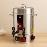 Elektrikli Semaver Çay Makinesi 6 Litre Çift Musluk 1000W (60 Bardak) - Çok Renkli