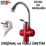 Elektrikli Sıcak Musluk Ani Su Isıtıcı Termal Şofben Musluk (asg-1k)