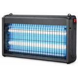 Elektrikli Sinek Öldürücü Cihaz 2X20W UV Lambalı - 40 m² Etkili Sivrisinek ve Haşere Öldürücü Cız Makinesi - Kimyasalsız Hijyenik Çözüm 64x26 cm (2X20 Watt | 40 m² Etkili)