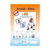 Elektrikli Süpürge Sentetik Toz Torbası - 20 Adet - Siyah Plastik - Arçelik - Beko - Modelleri Ile Uyumlu Ürünler Açıklamada - 1BW-Beyaz - Option-1