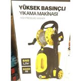 Elektrikli Yüksek Basınçlı Yıkama Makinesi Ev Tipi Oto Araba Yıkama Su Tabancası Halı