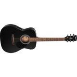 Elektro Akustik Gitar, Siyah Satin, Ceram