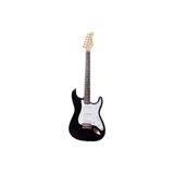 Elektro Gitar M.work Siyah Beyazi + Yedek Tel + Kilif + Pena