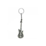 Elektro Gitar Metal Anahtarlık – Unisex Müzik Temalı Aksesuar