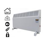 Elektrokonfor Konvektör 500W Dijital Elektrikli Isıtıcı Beyaz