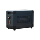 Elektrokonfor Mini 2000 Watt Monofaze Elektrikli Fanlı Isıtıcı Krem - Füme