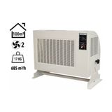 Elektrokonfor Pro 9.000W Trifaze Elektrikli Fanlı Isıtıcı Krem