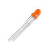 Elektromall - 3mm Turuncu Diffused Led 100 Adet