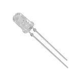 Elektromall 5mm Turuncu Şeffaf LED - 100 Adet