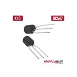 ELEKTROMALL Bc547 To-92 Transistör Npn 45v 100ma 10 Adet