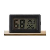 Elektromall Mini LCD Dijital Elektronik Termometre Higrometre Sıcaklık Nem Ölçer (Kablosuz) - Siyah