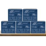 Elektromall SRD-24VDC-SL-C - 24V Role 10A 5pin (5 Adet)