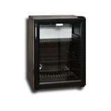 Elektromarla 35 Litre Cam Kapılı Minibar - Black Edition Mini Buzdolabı Otel Tipi Ev-ofis Için Uygun