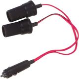 Elektromer Çakmak Fiş Çoklayıcı 2'li (1 Erkek- 2 Dişi) - Yok