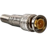 Elektromer Metal Yaylı Bnc Erkek Fiş - Siyah