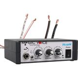 Elektromer Mini Metal Kasa 12 Volt 40 Watt Pazarcı Anfisi Portatif Kırmızı Renkli Aksesuar