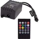 Elektromer Powermaster IR Kontrol Kumandalı Renk Değiştiren Müziğe Sese Duyarlı Rgb Led Kontrol Cihazı