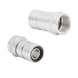 Elektromer Sıkmalı Rg6 Kısa Tip F Konnektör