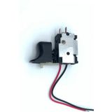 Elektronik Hız Kontrol Tetik Dc Motor Şarjlı Matkap Tetiği sağ sol dönüşümlü anahtarlı