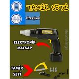 Elektronik Matkaplı Oyuncak Tamir Seti 20 cm 360° Başlıklı - Seçenek 1