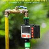 Elektronik Otomatik Bahçe Sulama Zamanlayıcı Sistemi (Lcd Ekran-Dijital Programlanabilir)