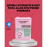 Elektronik Şifreli Otomatik Para Yutan Çocuk Kumbarası - Lisinya