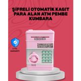 Elektronik Şifreli Otomatik Para Yutan Çocuk Kumbarası