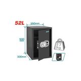 Elektronik Şifreli Para Kasası 52 Litre Yüksek Kalite TESF5001 NMS HIRDAVAT()