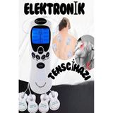 Elektronik Tens Cihazı Fizik Tedavi Dijital Portatif Tens 4 Pedli Kolay Kullanım Pilli