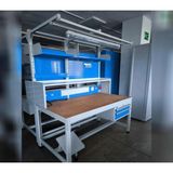 Elektronikçi Çalışma Tezgahı (1700x900x830/1920mm) İE.EÇT.1