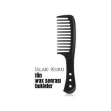 Elektronikçim Bukleli Saç Fön Wax Sonrası Tarak Karbon Nano Absolute Professional 720622 ELK-IEGCX47 - 1