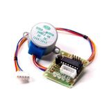 Elektroniklimanı-28 Byj-48 Redüktörlü Step Motor Ve Uln2003A Step Motor Sürücü Kar