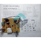Elektronikport-0-30V 5A Ayarlı Güç Kaynağı Kısa Devre Korumalı