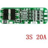 Elektronikport-3S 20A 12,6V Bms Koruma Kartı Lityum Batarya 18650 Li-İon Lipo Pr