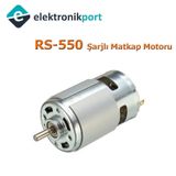 Elektronikport Rs 550 Şarjlı Matkap / Cnc Motoru - Yüksek Kalite